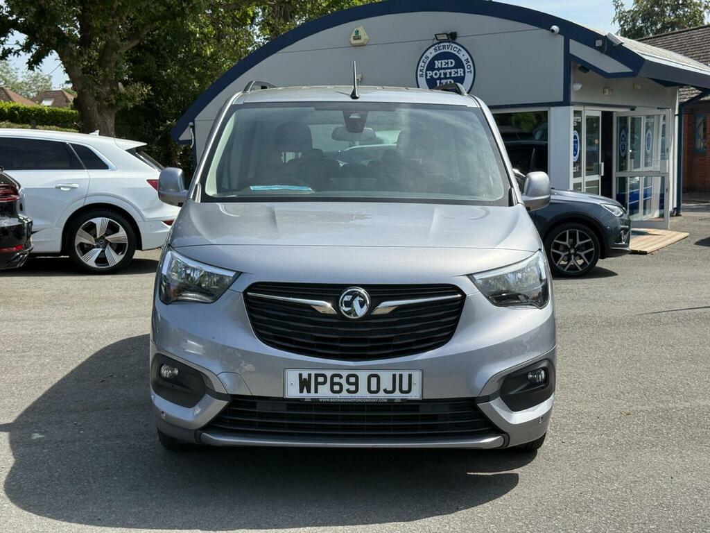 Vauxhall Combo Life 1.2 Turbo Energy Euro 6 Ss 7 Seat WP69OJU Grey #2