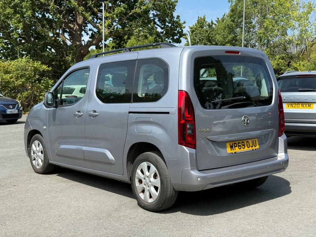 Vauxhall Combo Life 1.2 Turbo Energy Euro 6 Ss 7 Seat WP69OJU Grey #4