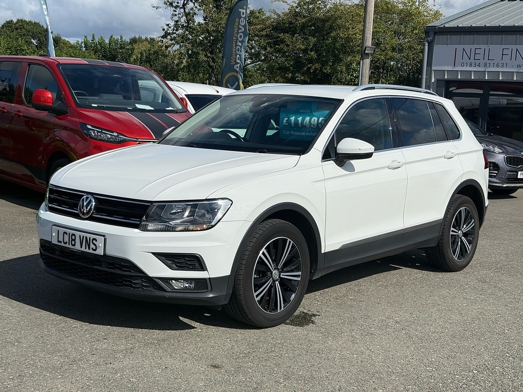 Volkswagen Tiguan Tsi Se Navigation LC18VNS White #3