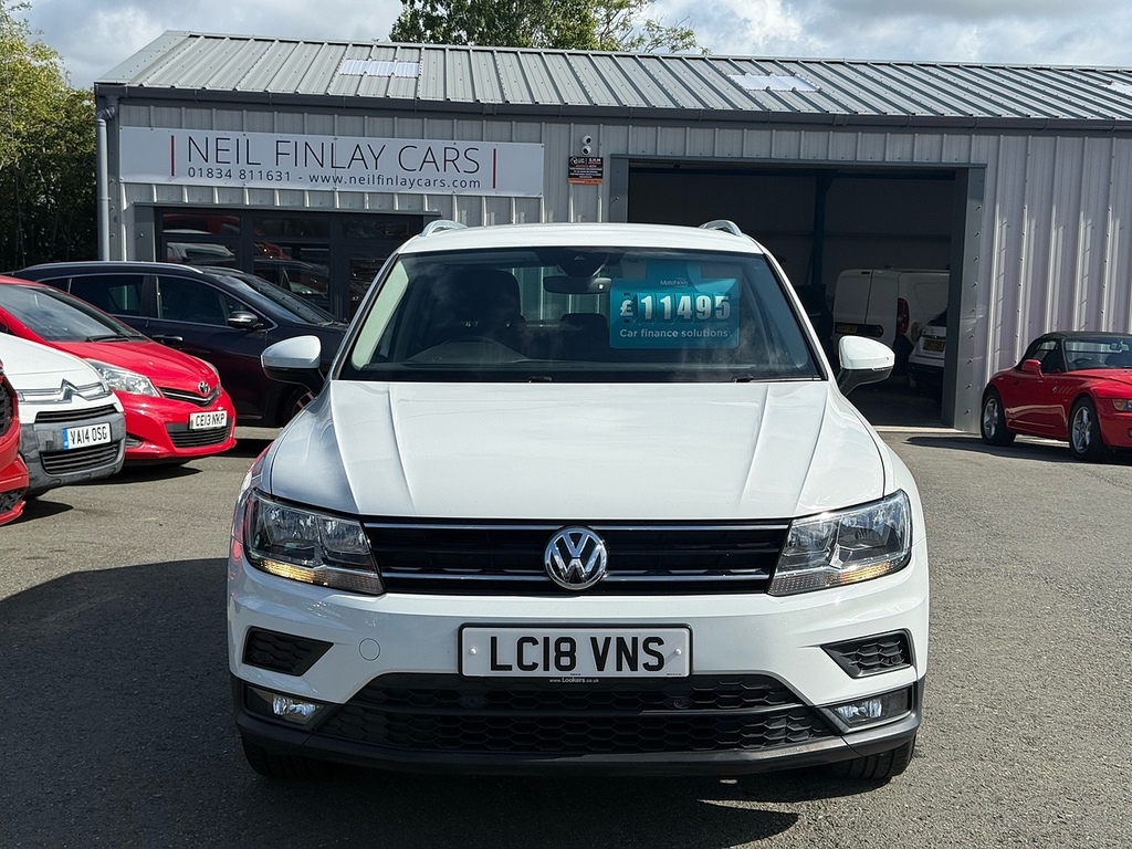 Volkswagen Tiguan Tsi Se Navigation LC18VNS White #2