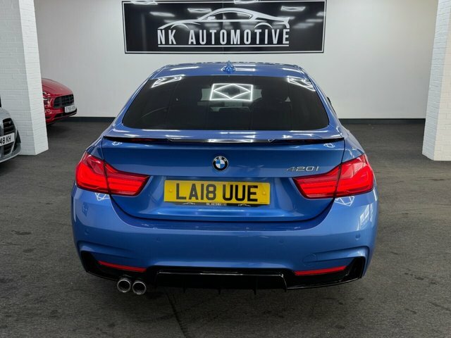BMW 4 Series Gran Coupe 2018 2.0 420I M Sport Hatchback Blue #5