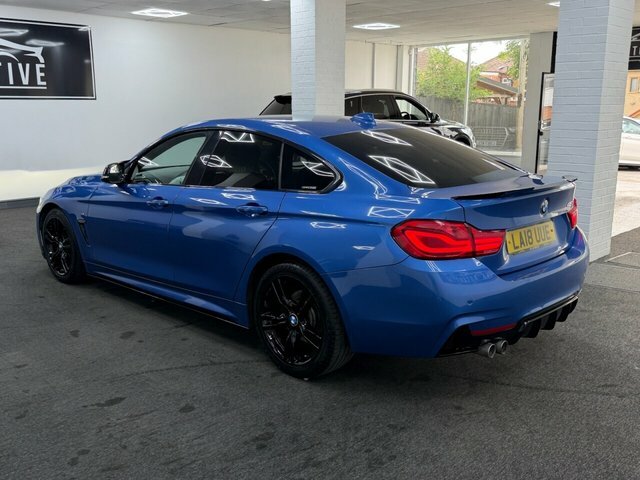 BMW 4 Series Gran Coupe 2018 2.0 420I M Sport Hatchback Blue #6