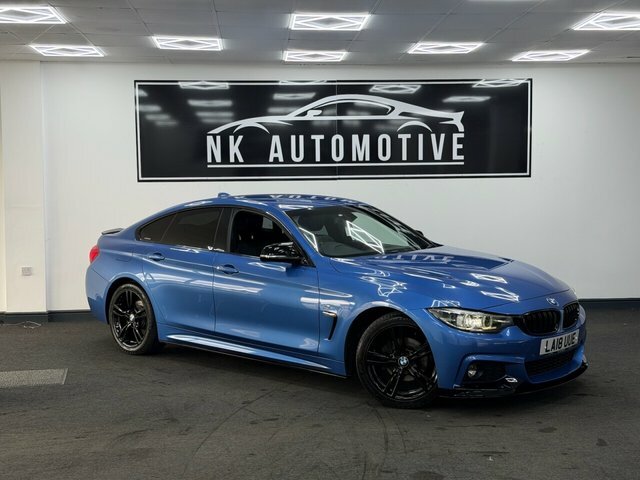 BMW 4 Series Gran Coupe 2018 2.0 420I M Sport Hatchback Blue