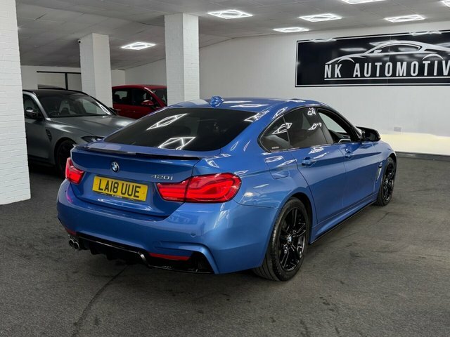 BMW 4 Series Gran Coupe 2018 2.0 420I M Sport Hatchback Blue #4