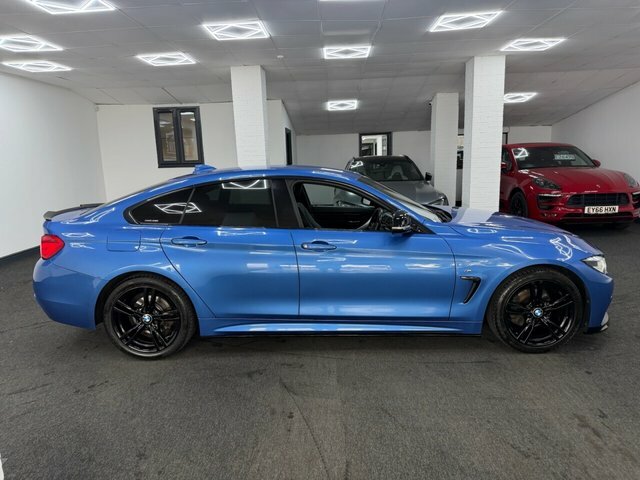 BMW 4 Series Gran Coupe 2018 2.0 420I M Sport Hatchback Blue #3