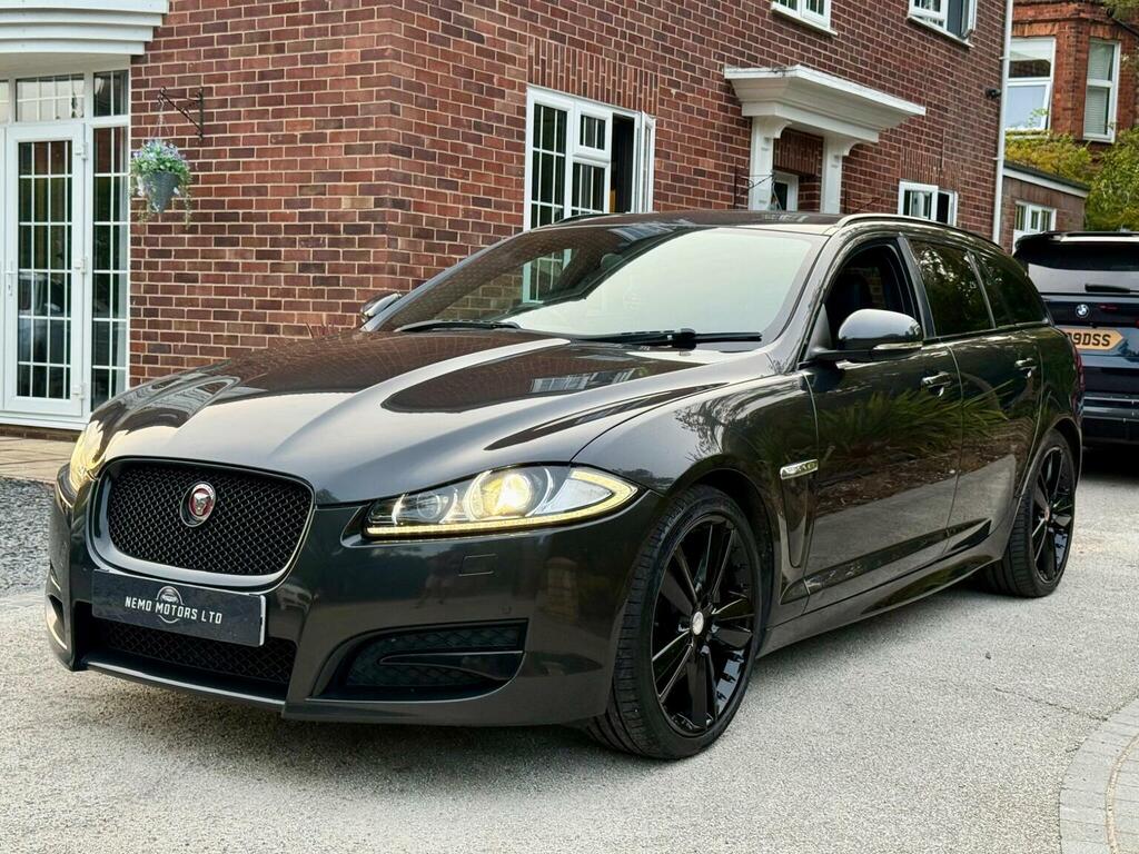 Jaguar XF 2.2D R-sport Black Sportbrake Euro 5 Ss Grey #5