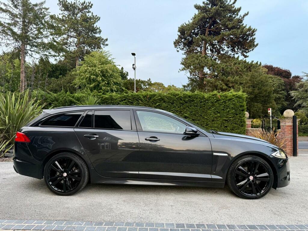Jaguar XF 2.2D R-sport Black Sportbrake Euro 5 Ss Grey #4