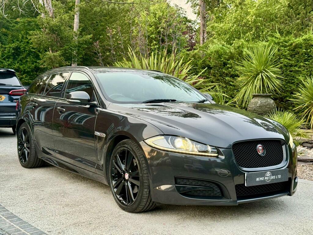 Jaguar XF 2.2D R-sport Black Sportbrake Euro 5 Ss Grey #6