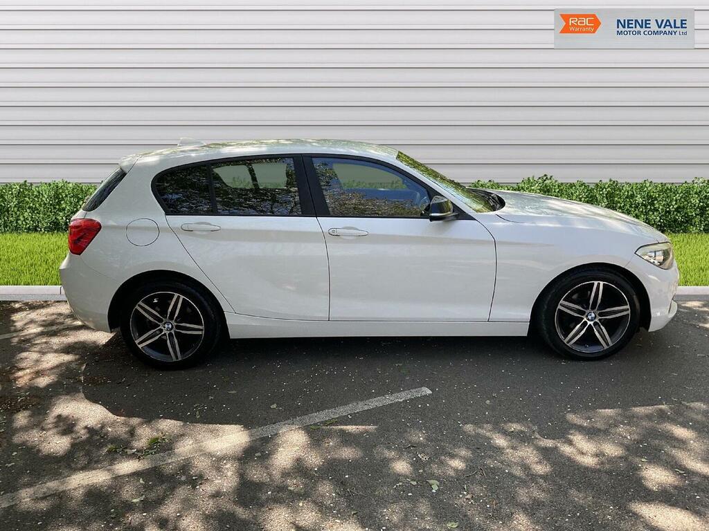 BMW 1 Series 2.0 118D Sport Euro 6 Ss White #4