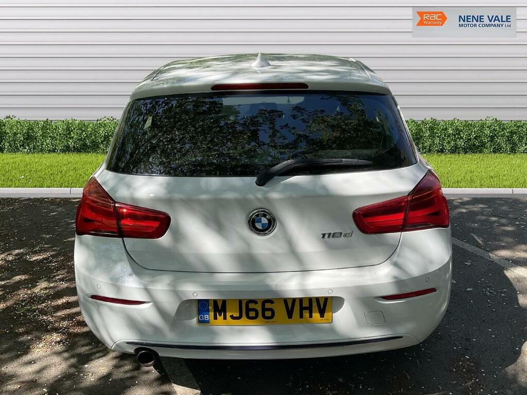BMW 1 Series 2.0 118D Sport Euro 6 Ss White #5