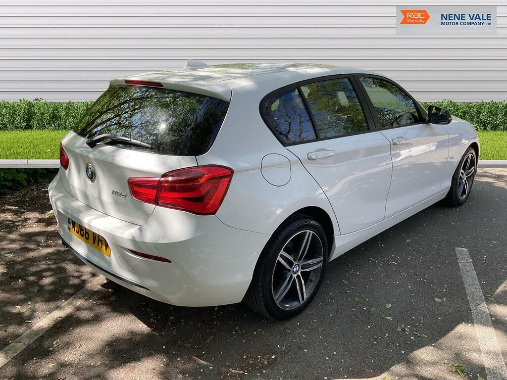 BMW 1 Series 2.0 118D Sport Euro 6 Ss White #6