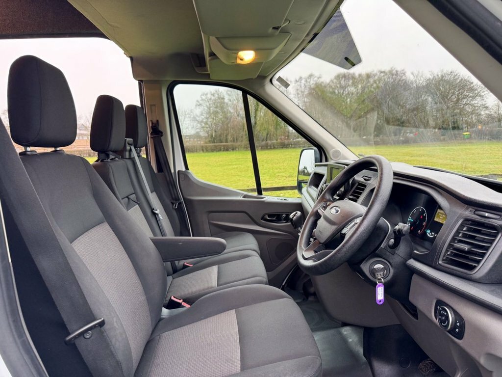 Ford Transit Custom 350 L3h3 Lwb High Roof 170Ps Leader Only 76K Ideal White #34