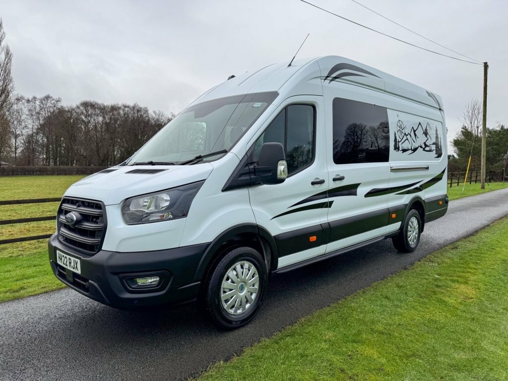 Ford Transit Custom 350 L3h3 Lwb High Roof 170Ps Leader Only 76K Ideal White #5