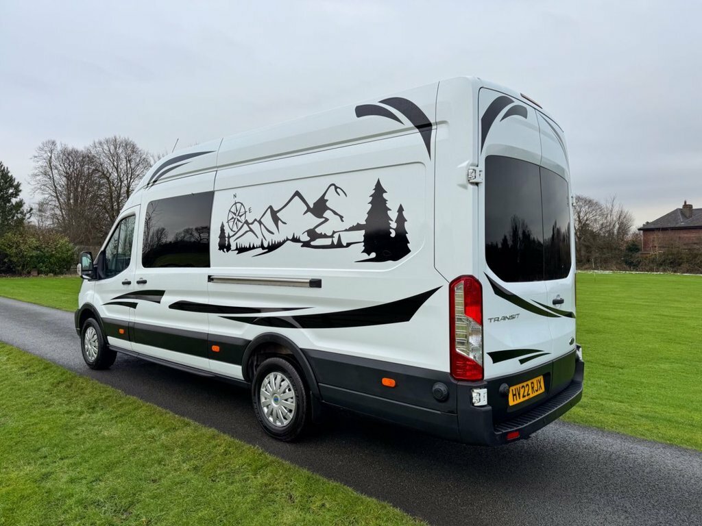 Ford Transit Custom 350 L3h3 Lwb High Roof 170Ps Leader Only 76K Ideal White #7