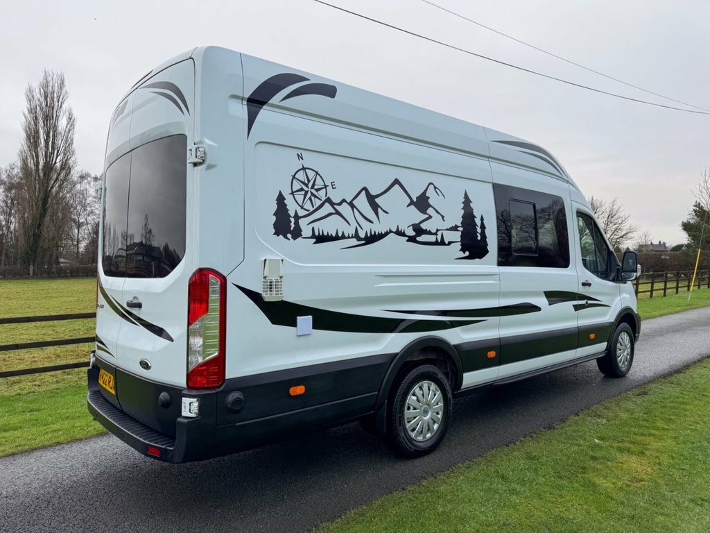 Ford Transit Custom 350 L3h3 Lwb High Roof 170Ps Leader Only 76K Ideal White #4