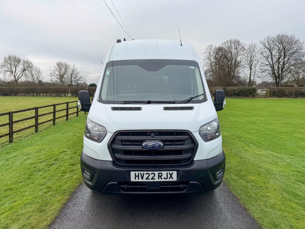 Ford Transit Custom 350 L3h3 Lwb High Roof 170Ps Leader Only 76K Ideal White #9