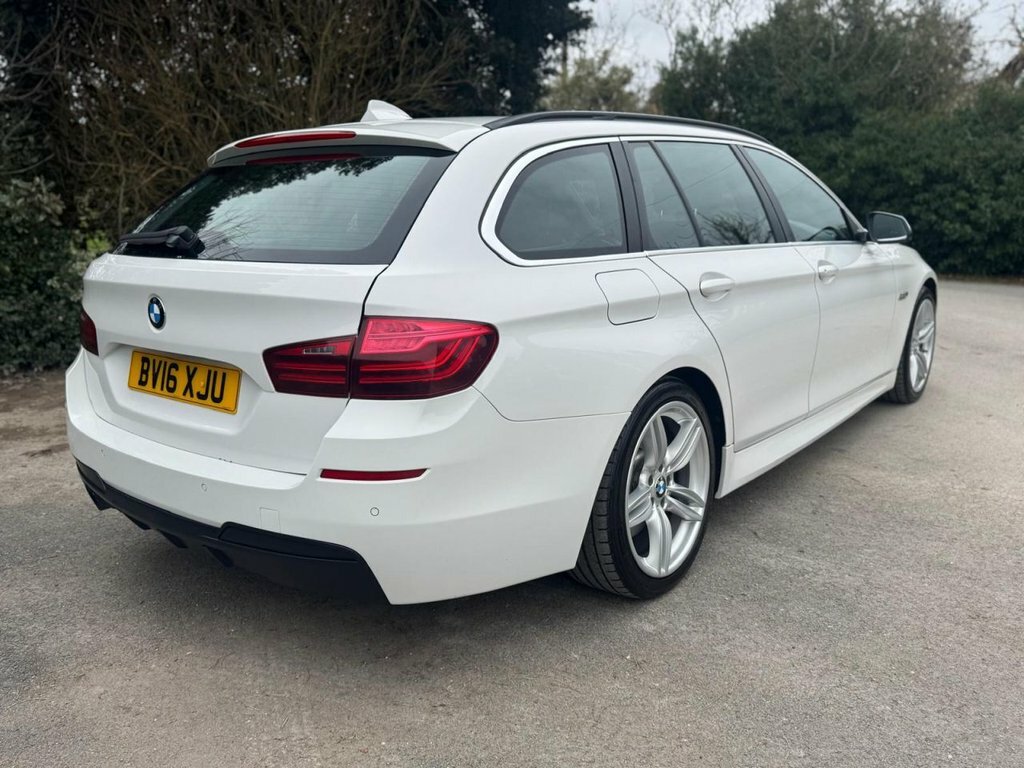 BMW 5 Series 3L Null BV16XJU White #3