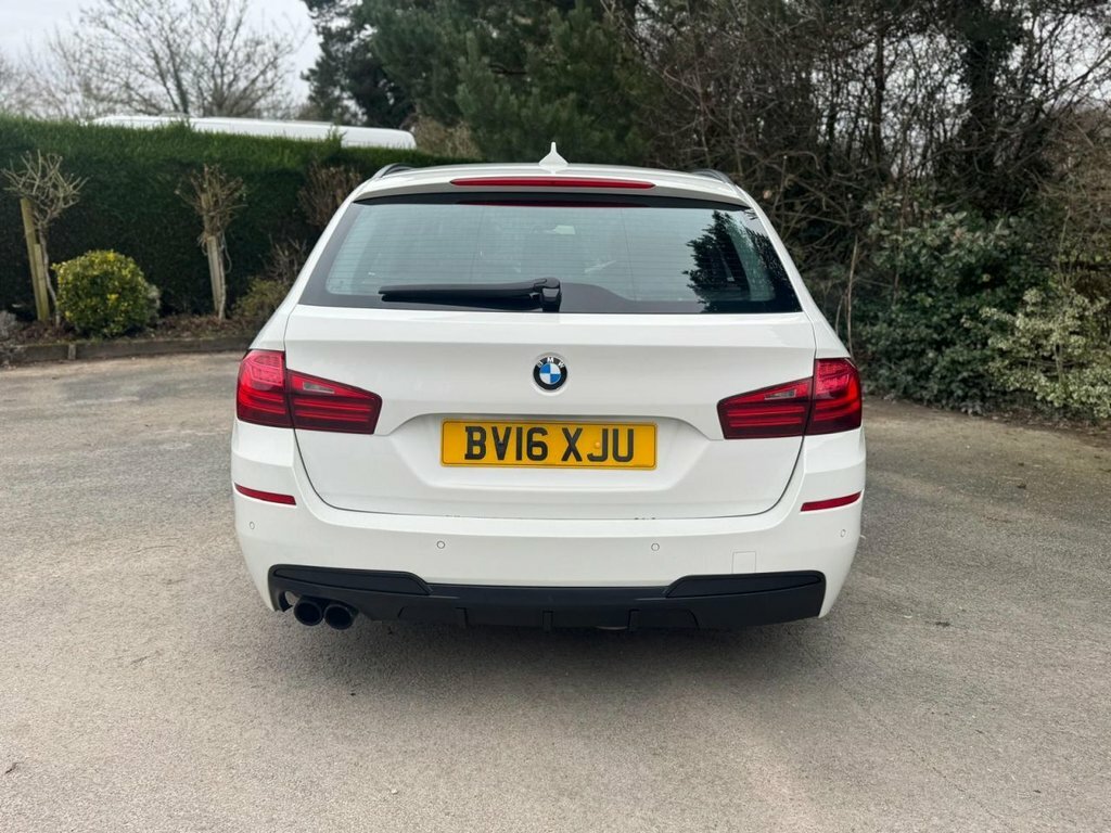BMW 5 Series 3L Null BV16XJU White #4