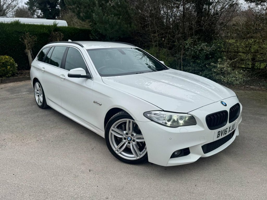 BMW 5 Series 3L Null White