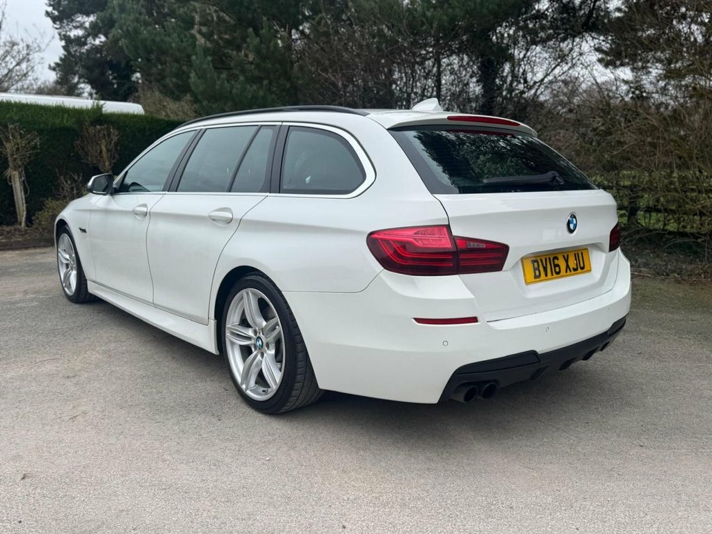 BMW 5 Series 3L Null BV16XJU White #5
