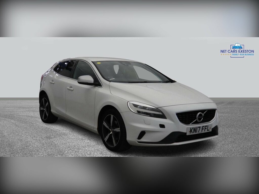 Volvo V40 2.0 D2 R-design Nav Plus Euro 6 Ss White