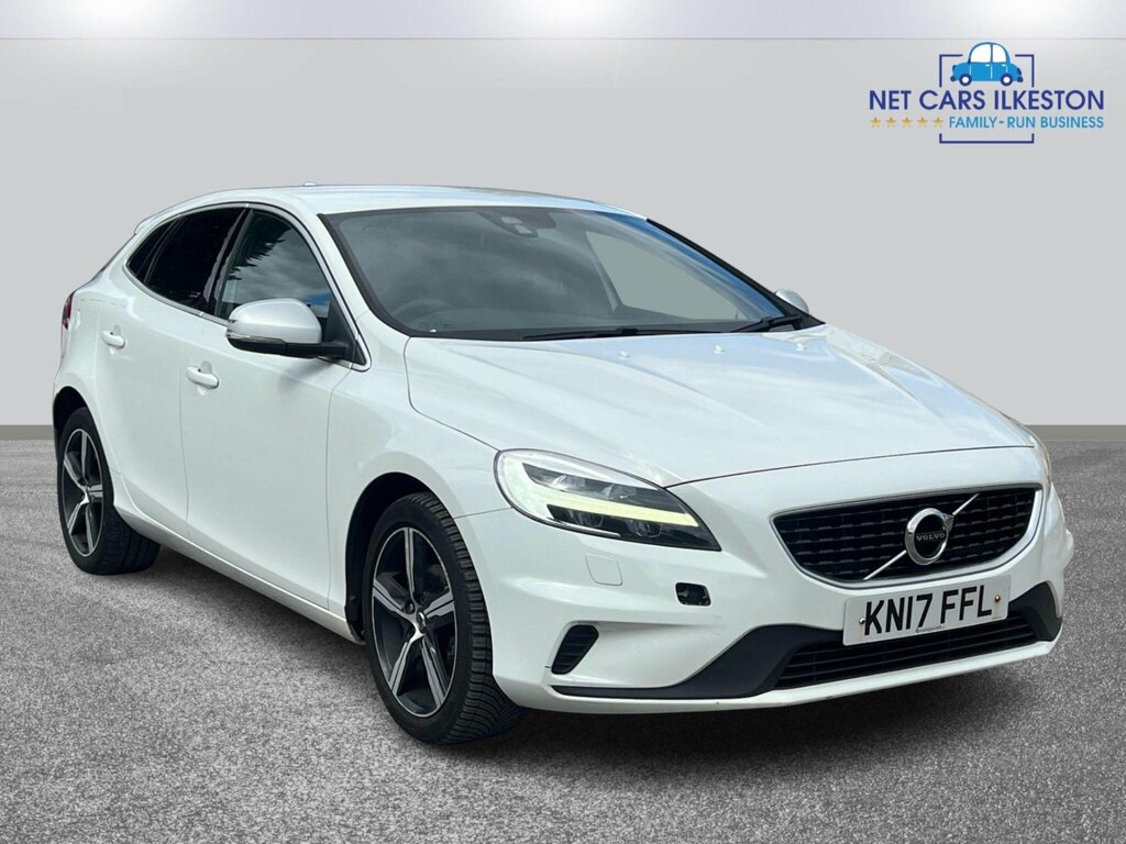 Volvo V40 2.0 D2 R-design Nav Plus Euro 6 Ss White