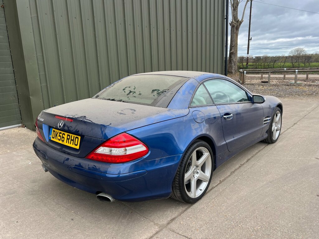 Mercedes-Benz SL Class Convertible Blue #5