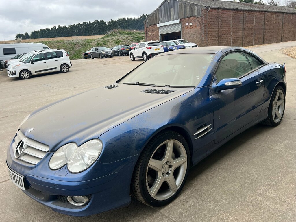 Mercedes-Benz SL Class Convertible Blue