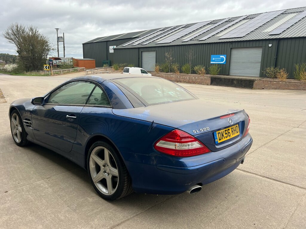 Mercedes-Benz SL Class Convertible Blue #3