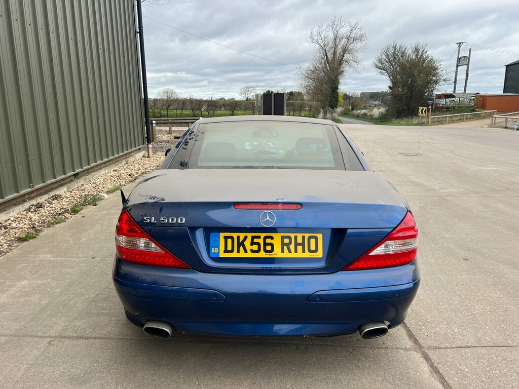Mercedes-Benz SL Class Convertible Blue #4