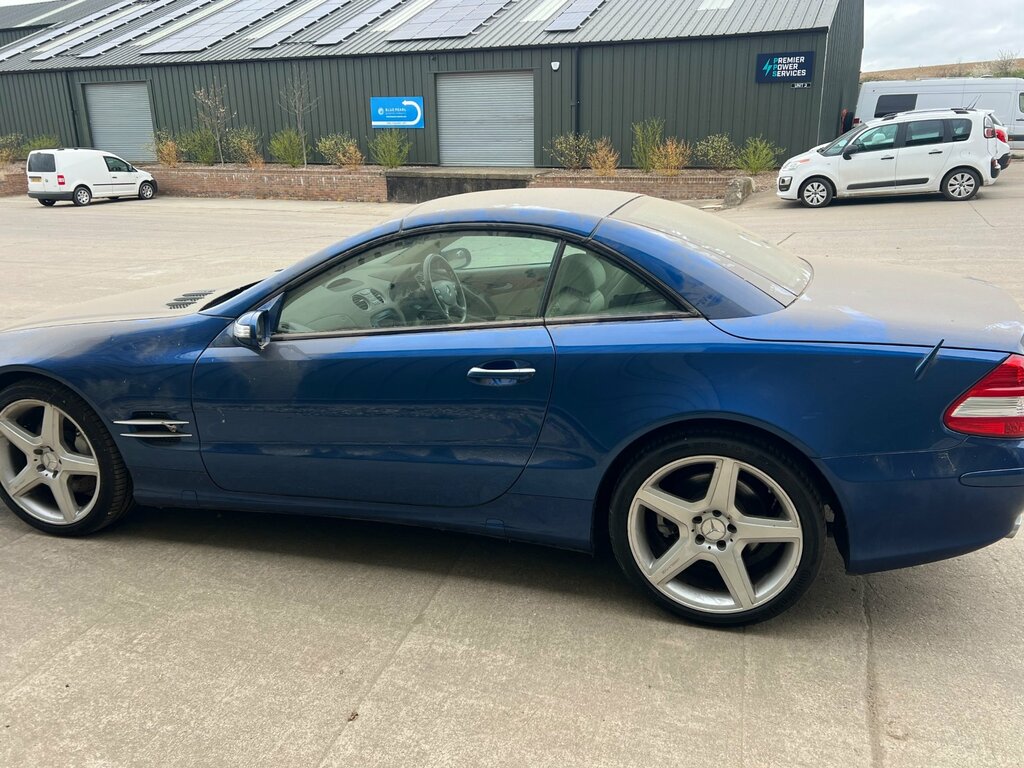 Mercedes-Benz SL Class Convertible Blue #2
