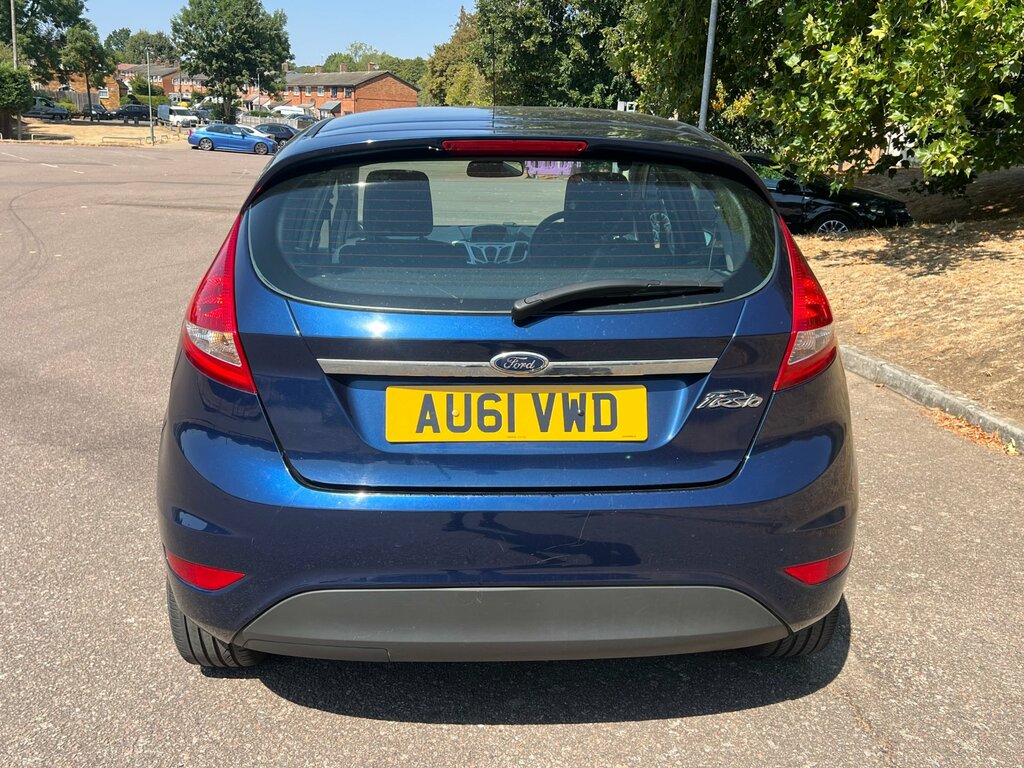 Ford Fiesta 1.25 Zetec Hatchback 129 Gkm, Blue #4