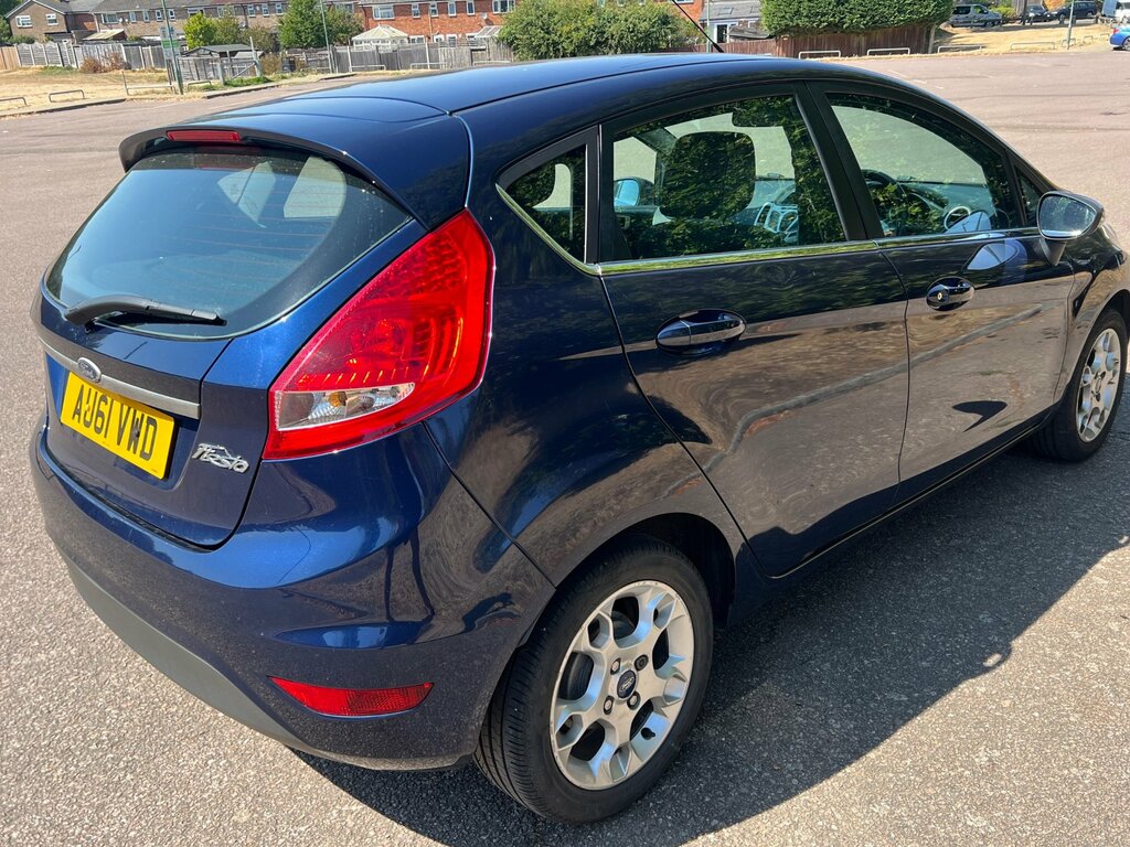 Ford Fiesta 1.25 Zetec Hatchback 129 Gkm, Blue #5