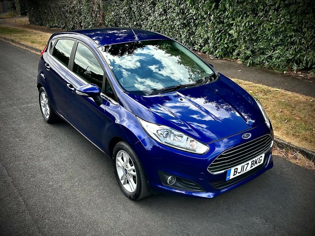 Ford Fiesta 1.0T Ecoboost Zetec Euro 6 Ss Blue