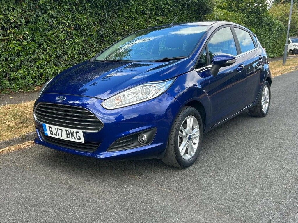 Ford Fiesta 1.0T Ecoboost Zetec Euro 6 Ss Blue #5