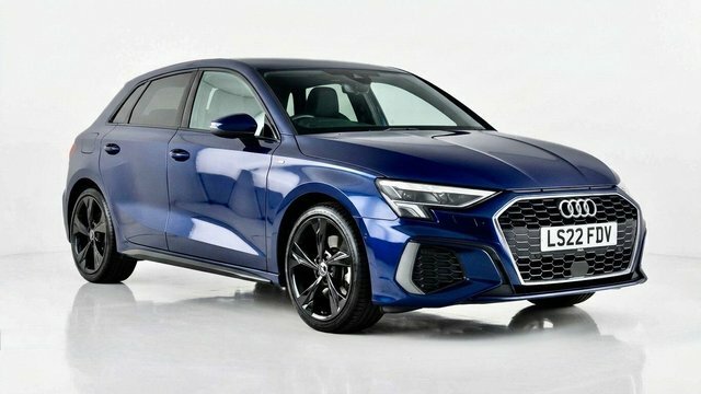 Audi A3 1.0 Tfsi 30 S Line Sportback S Tronic Euro 6 S S Blue
