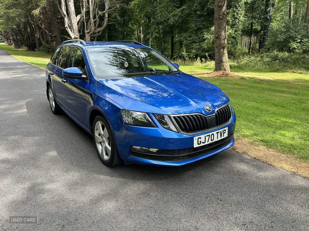Skoda Octavia 1.6 Tdi Cr Se Drive Blue