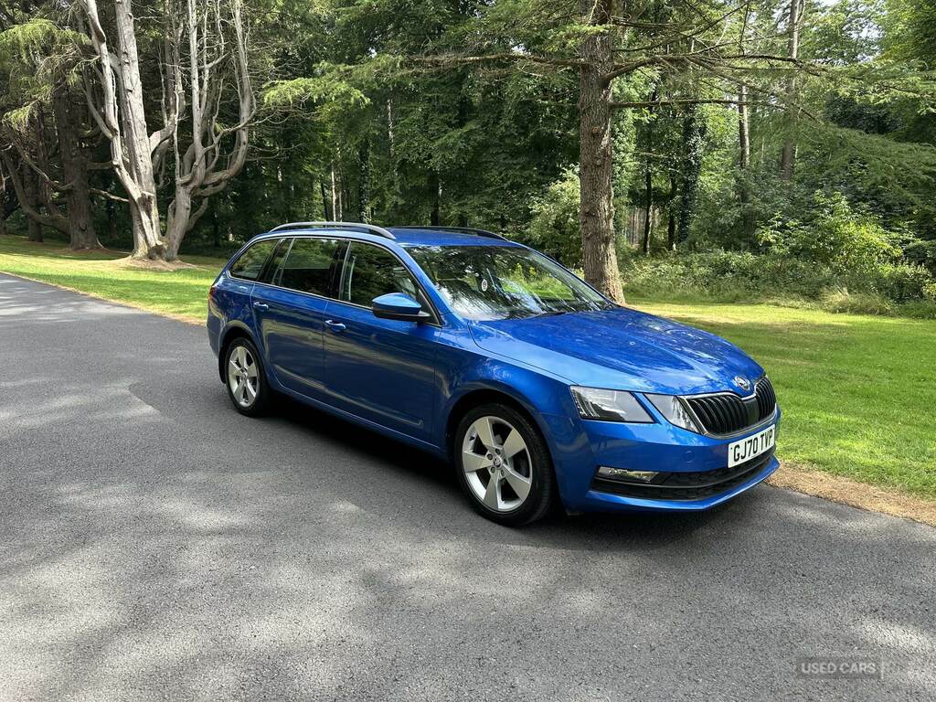 Skoda Octavia 1.6 Tdi Cr Se Drive Blue #2