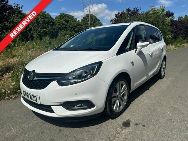 Vauxhall Zafira Tourer 1.4I Turbo Sri Nav Mpv Euro 6 1 White