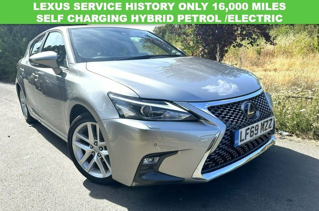 Lexus CT 1.8 200H Hatchback Hybrid E-cvt Euro 6 Silver