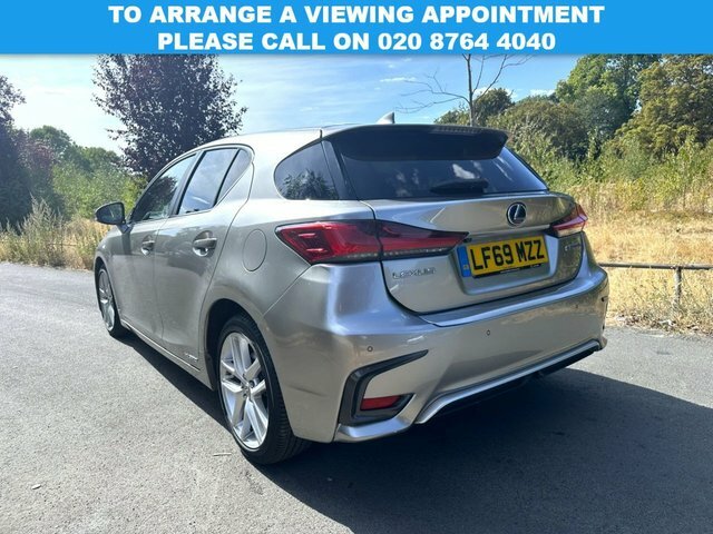 Lexus CT 1.8 200H Hatchback Hybrid E-cvt Euro 6 Silver #2