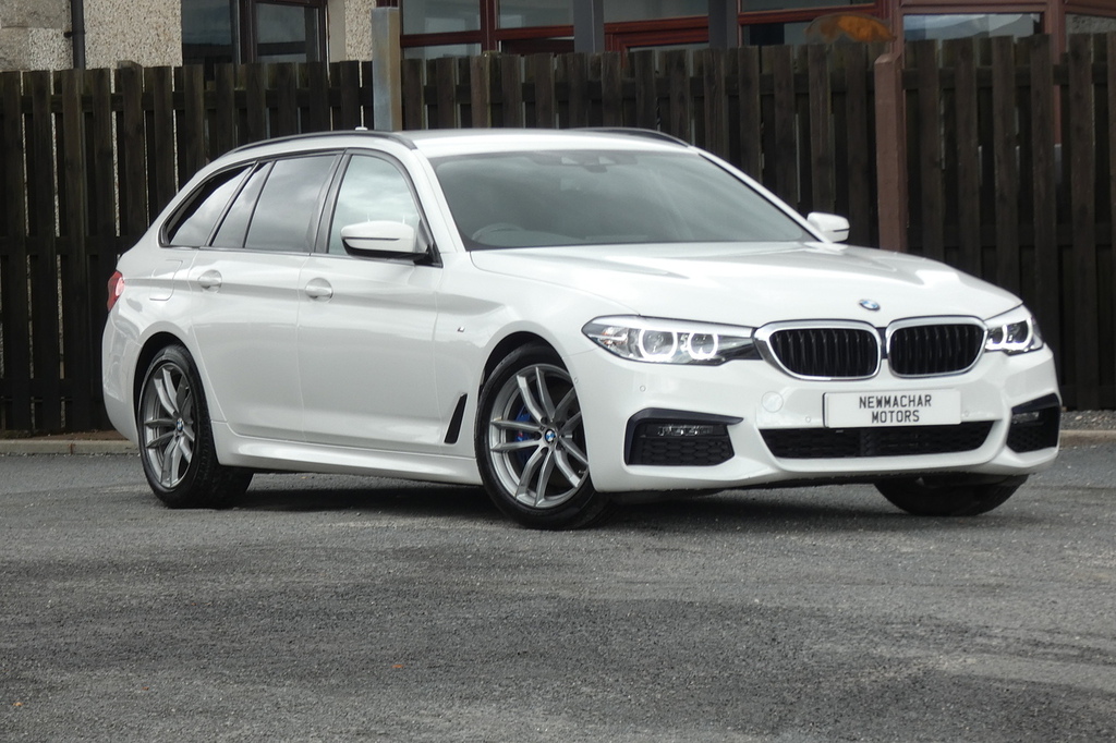 BMW 5 Series 3.0 530D M Sport Touring Xdrive Eu White