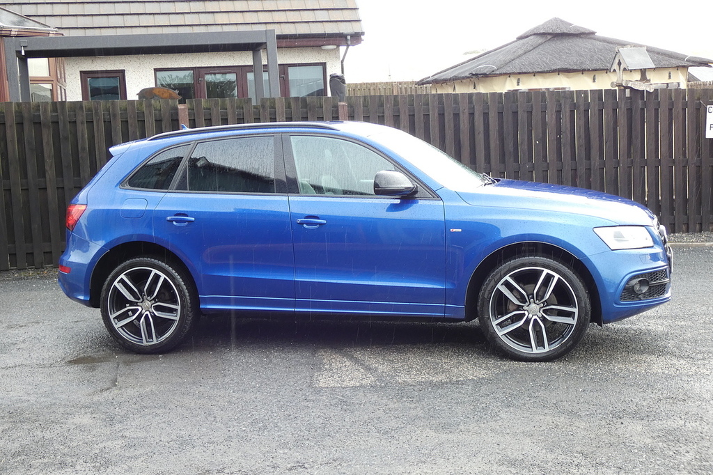 Audi Q5 2.0 Tdi S Line Plus Suv S Tronic Quattr Blue #2