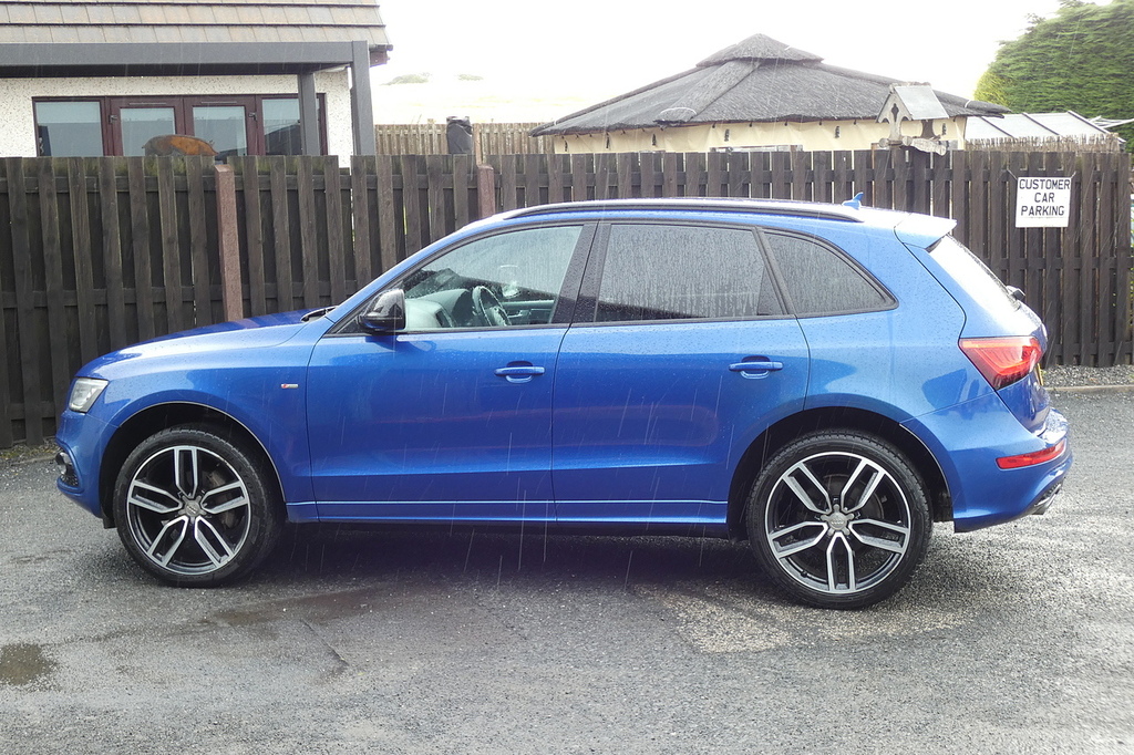 Audi Q5 2.0 Tdi S Line Plus Suv S Tronic Quattr Blue #5