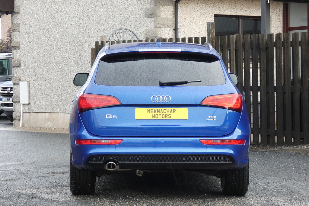 Audi Q5 2.0 Tdi S Line Plus Suv S Tronic Quattr Blue #3