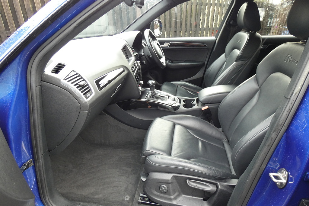 Audi Q5 2.0 Tdi S Line Plus Suv S Tronic Quattr Blue #6