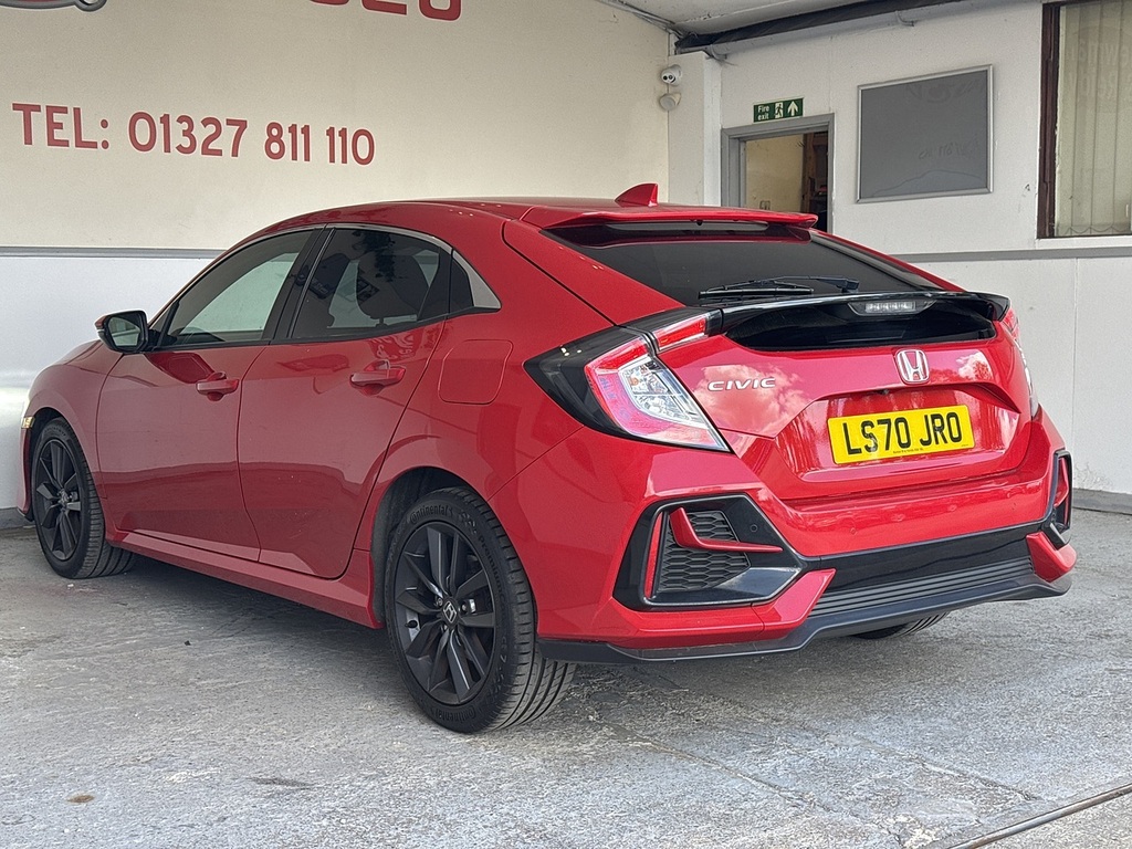 Honda Civic 1.0 Vtec Turbo 126 Ex Cvt Hatchback Black #24