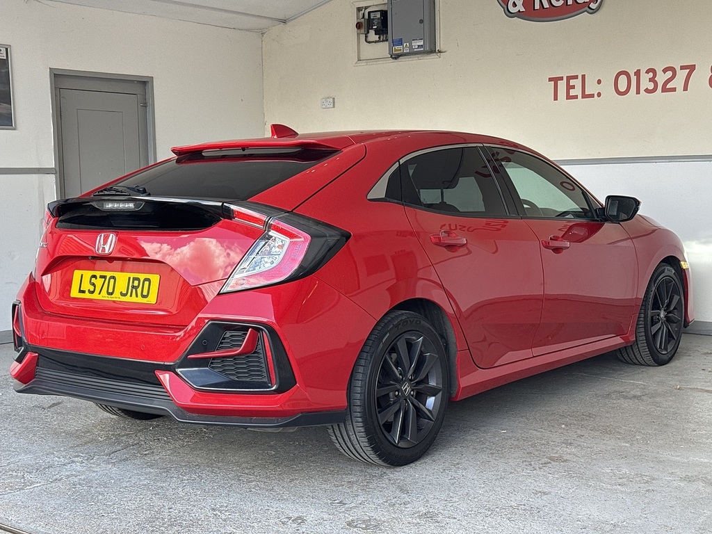 Honda Civic 1.0 Vtec Turbo 126 Ex Cvt Hatchback Black #22