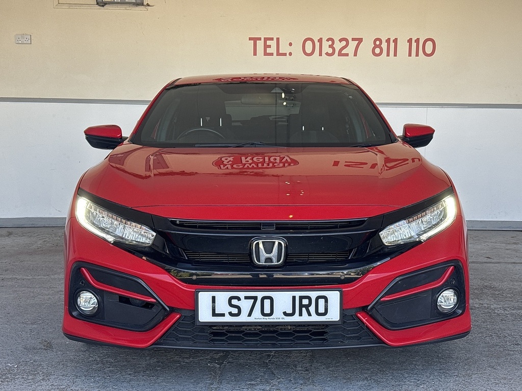 Honda Civic Vtec Turbo Sr Red #2