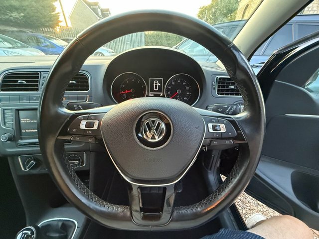 Volkswagen Polo 1.0 Bluemotion Tech Match Hatchback Man Black #6